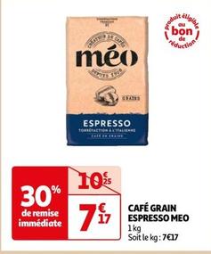 meo - cafe grain espresso