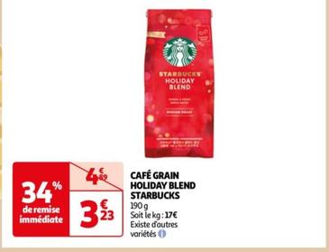 Starbucks - Café Grain Holiday Blend