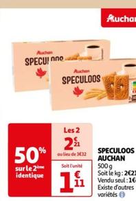 Auchan - Speculoos