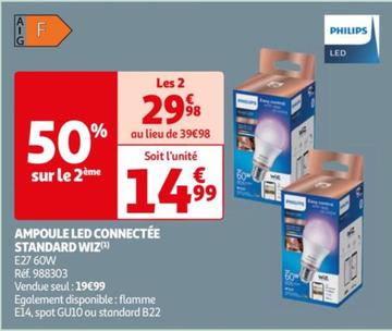 Ampoule Led Connectée Standard Wiz