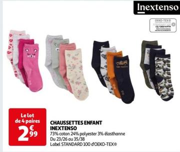 Inextenso - Chaussettes Enfant