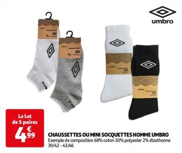 CHAUSSETTES OU MINI SOCQUETTES HOME