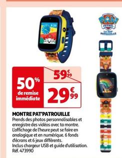 montre pat'patrouille