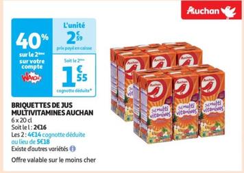 promo  auchan supermarché : 2,59€