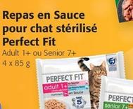 Perfect Fit - Repas en Sauce pour chat stérilisé