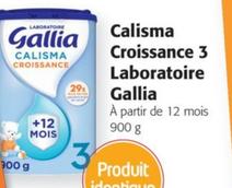 Calisma Croissance 3 Laboratoire