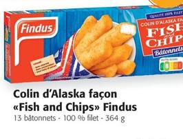 colin d'alaska façon fish and chips