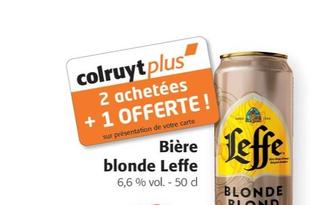 Bière blonde