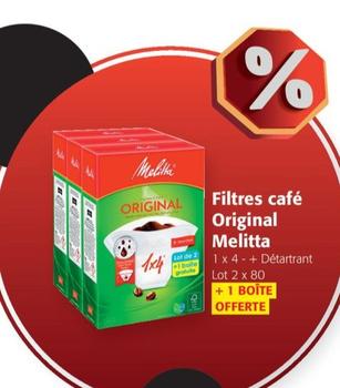 Filtres café Original