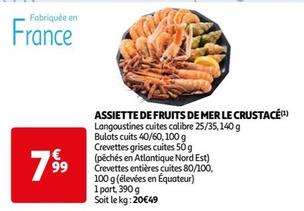 Assiette De Fruits De Mer Le Crustace