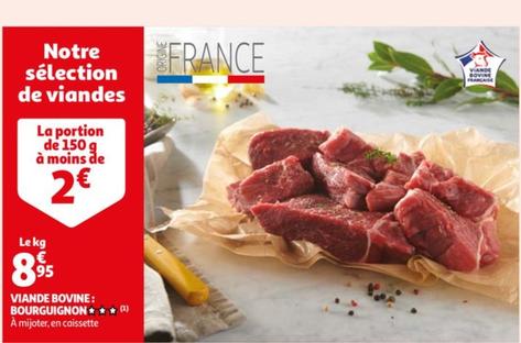 VIANDE BOVINE: BOURGUIGNON