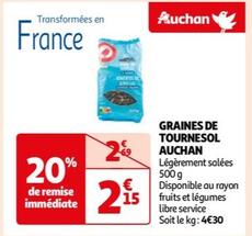 Auchan - GRAINES DE TOURNESOL