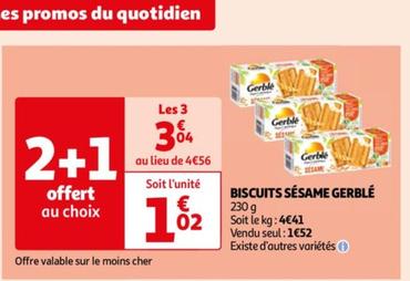 BISCUITS SÉSAME