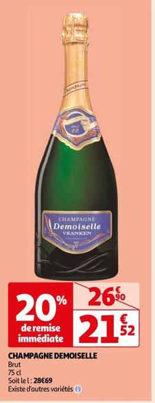 demoiselle - champagne