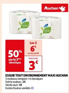 AUCHAN - ESSUIE TOUT ENVIRONNEMENT MAXI