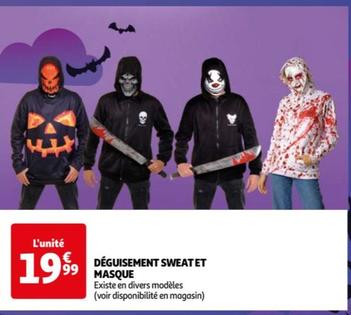 DÉGUISEMENT SWEATET MASQUE