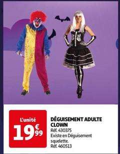déguisement adulte clown