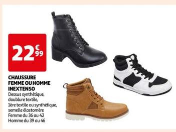 inextenso - chaussure femme ou homme inextenso