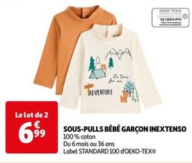 Inextenso - Sous-pulls Bebe Garcon