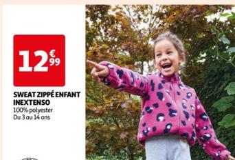 Inextenso - Sweat Zippé Enfant