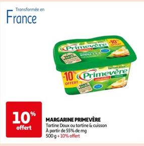 primevere - margarine