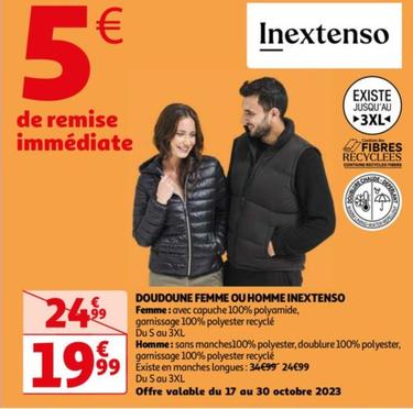 Inextenso - Doudoune Femme Ou Homme