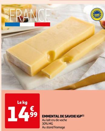 Emmental De Savoie Igp