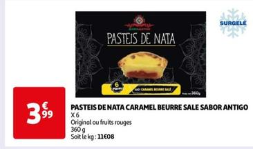Pasteis De Nata - Caramel Beurre Sale Sabor Antigo