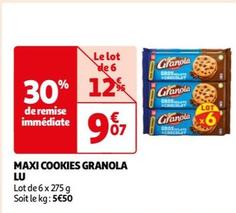 maxi cookies granola