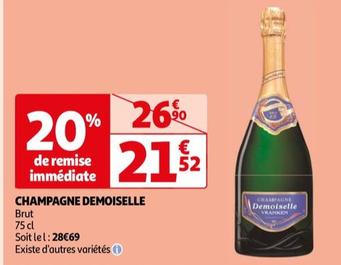 demoiselle - champagne