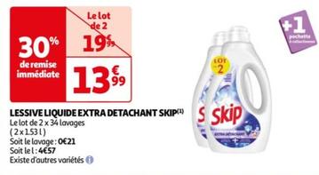 Lessive Liquide Extra Detachant