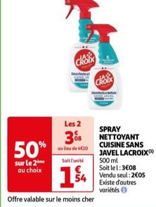 Spray Nettoyant Cuisine Sans Javel