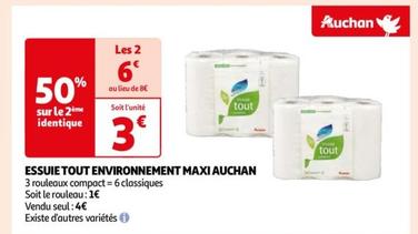 Auchan - Essuie Tout Environnement Maxi