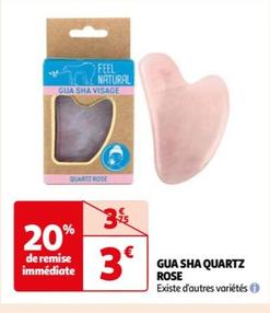 Gua Sha Quartz Rose