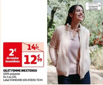 Inextenso - Gilet Femme