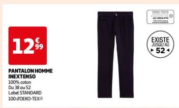 Inextenso - Pantalon Homme