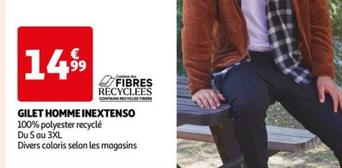 inextenso - gilet homme