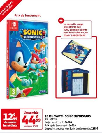 Sonic - Le Jeu Switch Superstars