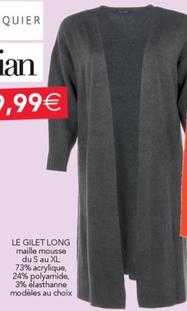 Gerard Pasquier - Le Gilet Long