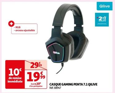 QILIVE - CASQUE GAMING PENTA 7.1