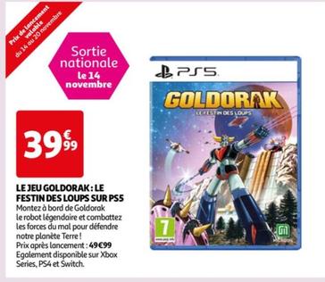 Le Jeu Goldorak: Le Festin Des Loups Sur PS5