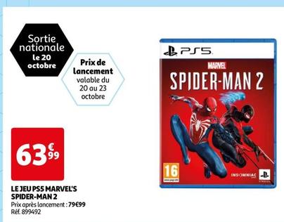 Le Jeu PS5 Marvel's Spider-man 2