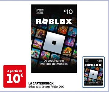 Roblox - La Carte