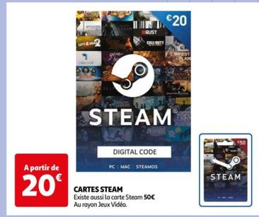 Steam - Cartes