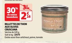 rillettes de thon aux olives