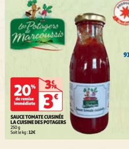 sauce tomate cuisinee la cuisine des potagers