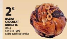 Babka Chocolat Noisette