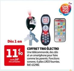 Coffret Trio Electro offre à 11,9€ sur Auchan