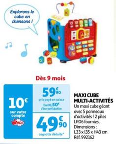 Maxi Cube Multi-activites