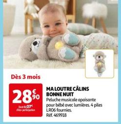 Promo MA LOUTRE CÂLINS BONNE NUIT Auchan : 28,9€